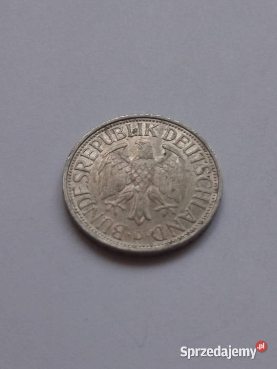 1 Deutsche Mark 1977r śląskie Dąbrowa Górnicza sprzedam