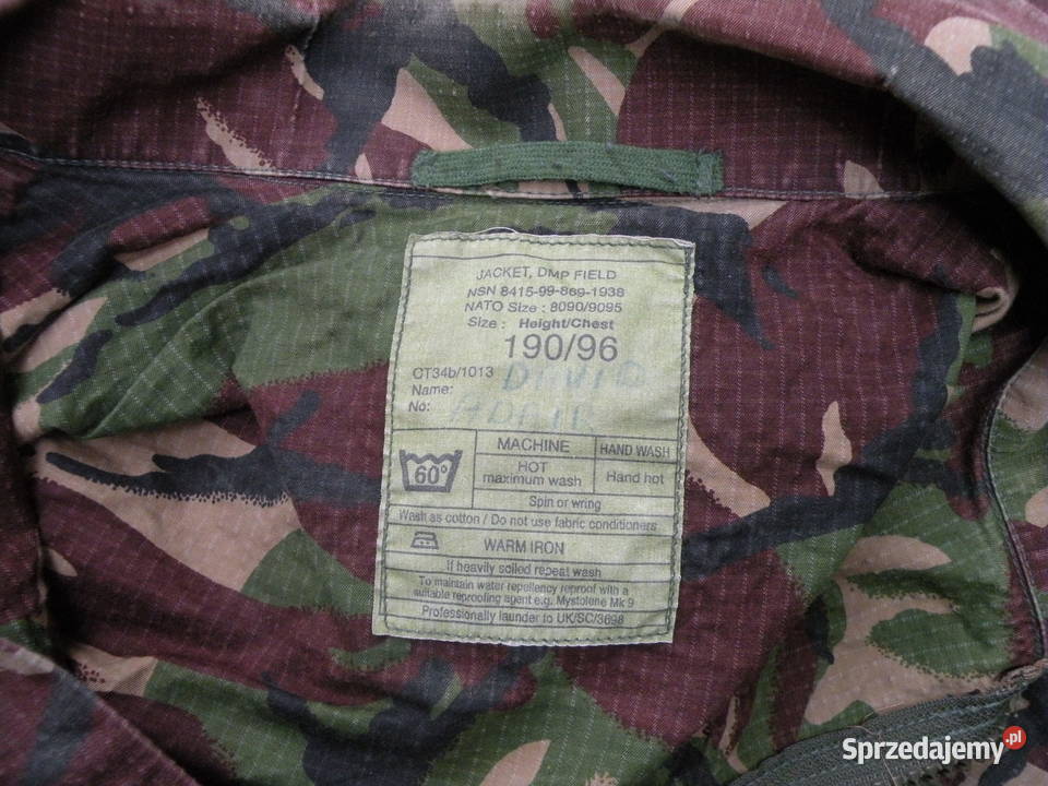 Kurtka smock combat dpm 19096 Wrocław