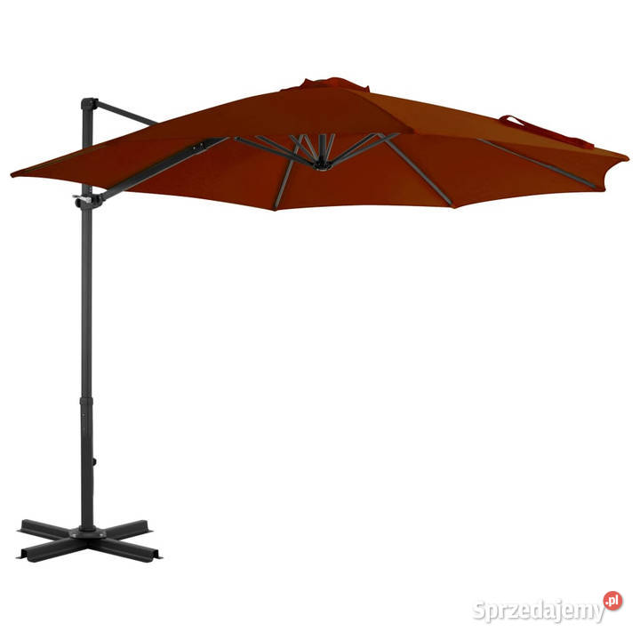 Parasol wiszący z aluminiowym słupkiem 300 Warszawa