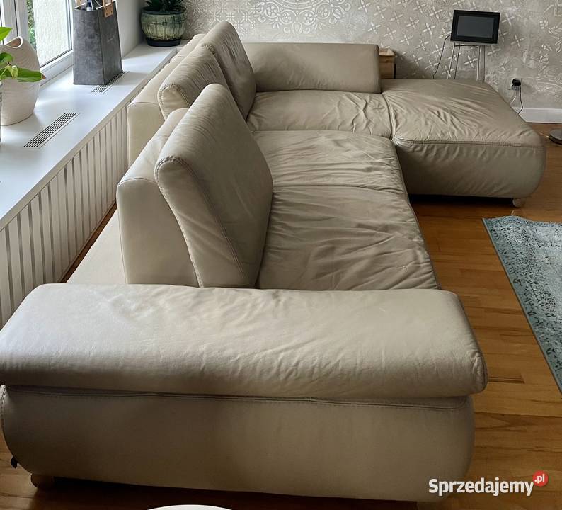 Kpl wypoczynkowy skóra 80cm wielkopolskie Skórzewo sprzedam