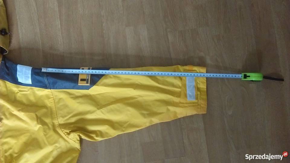 Kurtka sztormiak Junior L żółta Lalizas Łódź