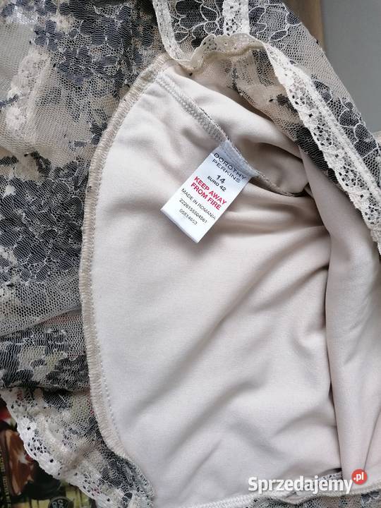 ŚLICZNA BEŻOWA BLUZECZKA DOROTHY PERKINS R42 łódzkie Łódź sprzedam