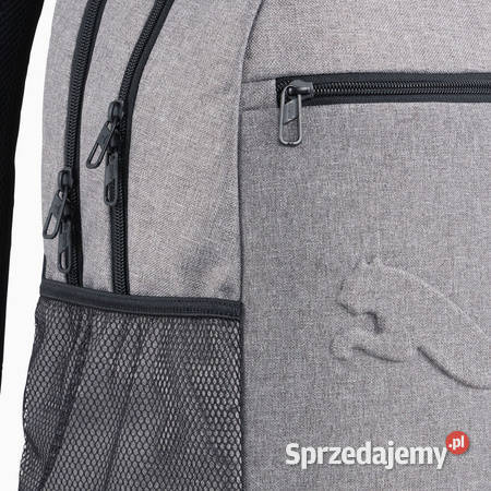 Puma Buzz plecak kolor Medium Grey Heather ok 20 Torby, plecaki i walizki