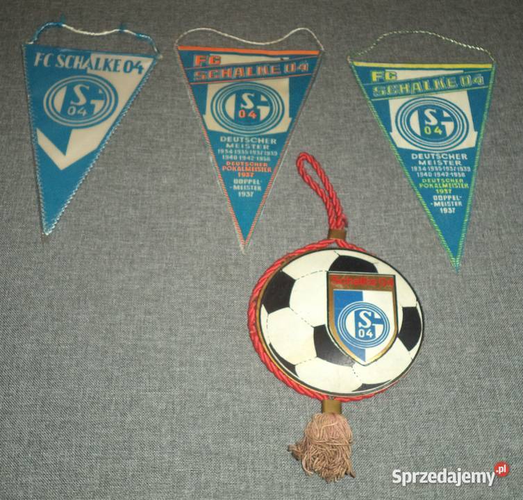 FC Schalke 04 FIFA proporczyk piłka nożna Piekary Śląskie