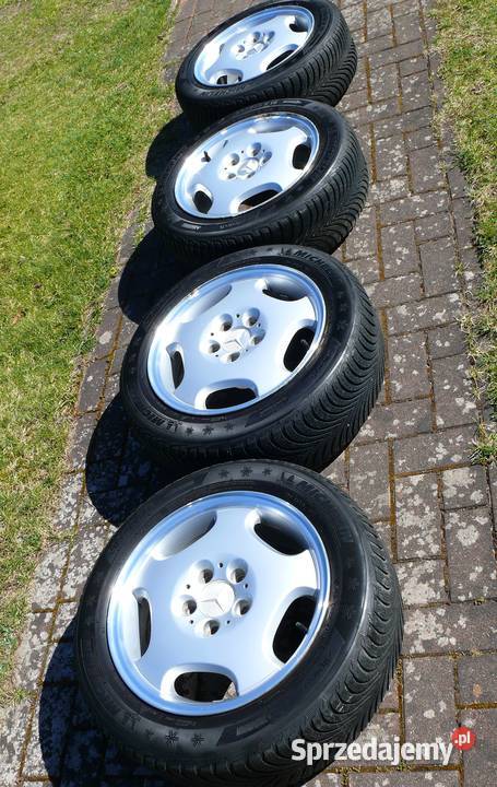 Alufelgi mercedes oryginał w124 w210 w202 4 Osiecznica