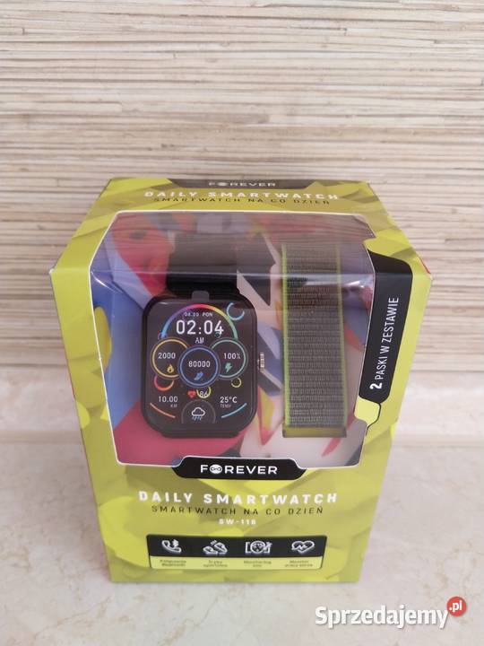 OKAZJA Smartwatch elektroniczny zegarek dotykowy Unisex Zegarki Zabrze