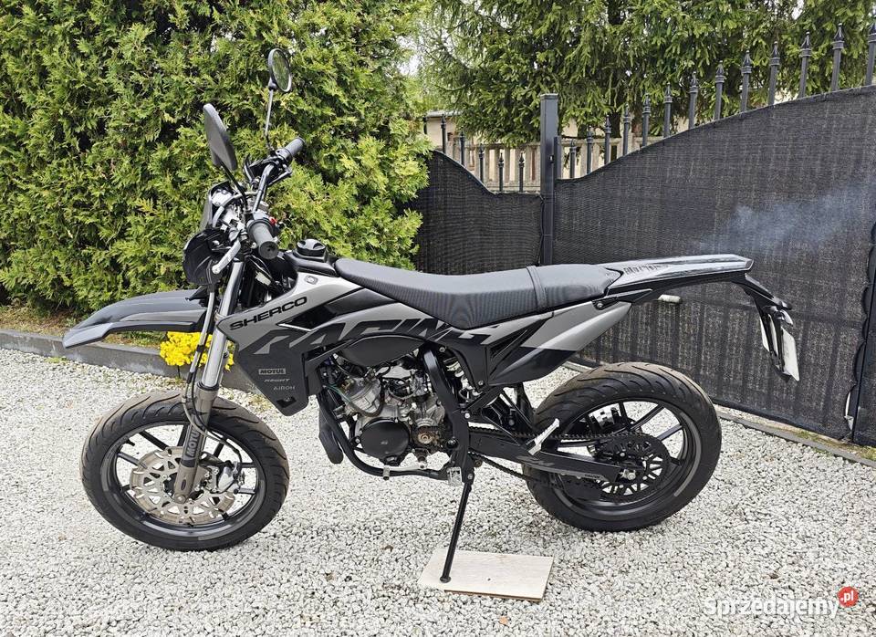 SuperMoto Sherco SM RS 50cc 2024r Black Moon Łask sprzedam