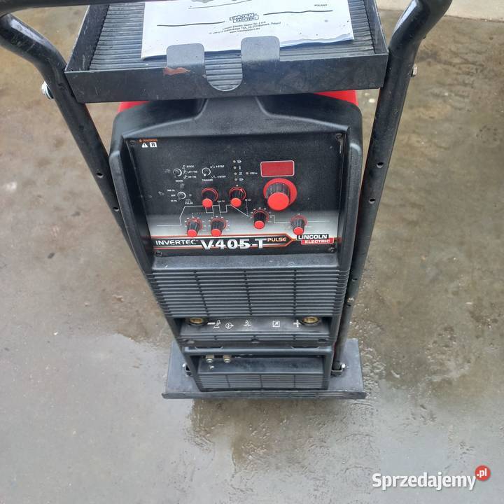 Tig spawarka lincoln v405 tpuls 400A chłodzony Góra