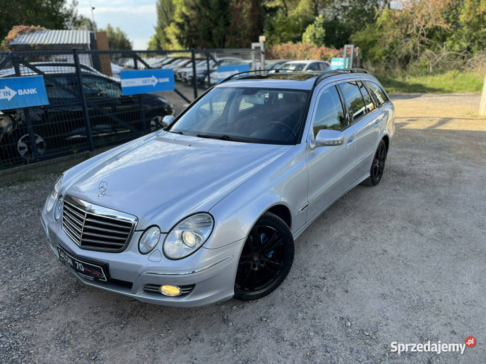 Mercedes E 280 30 Automat Grzane Skóry Szyber diesel Częstochowa sprzedam