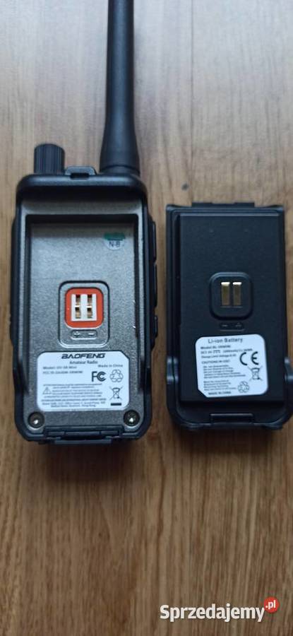 Baofeng UV5R mini skaner częstotliwości policja Białystok