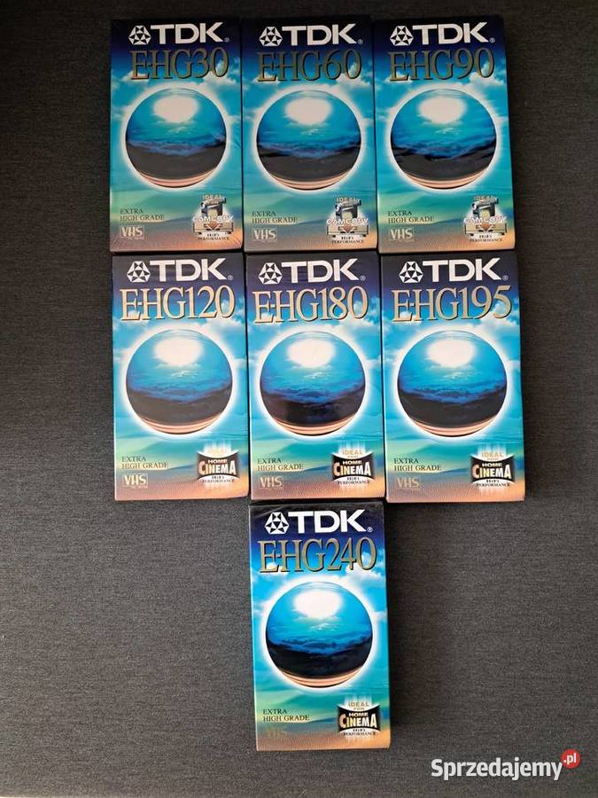 Kasety Vhs fabrycznie nowe VHS Łódź