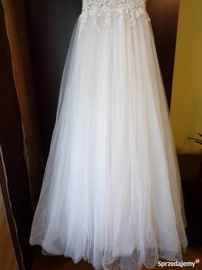 Sprzedam suknię ślubna rozmiar 3436 Rozmiar 34(XS) Konstancin-Jeziorna