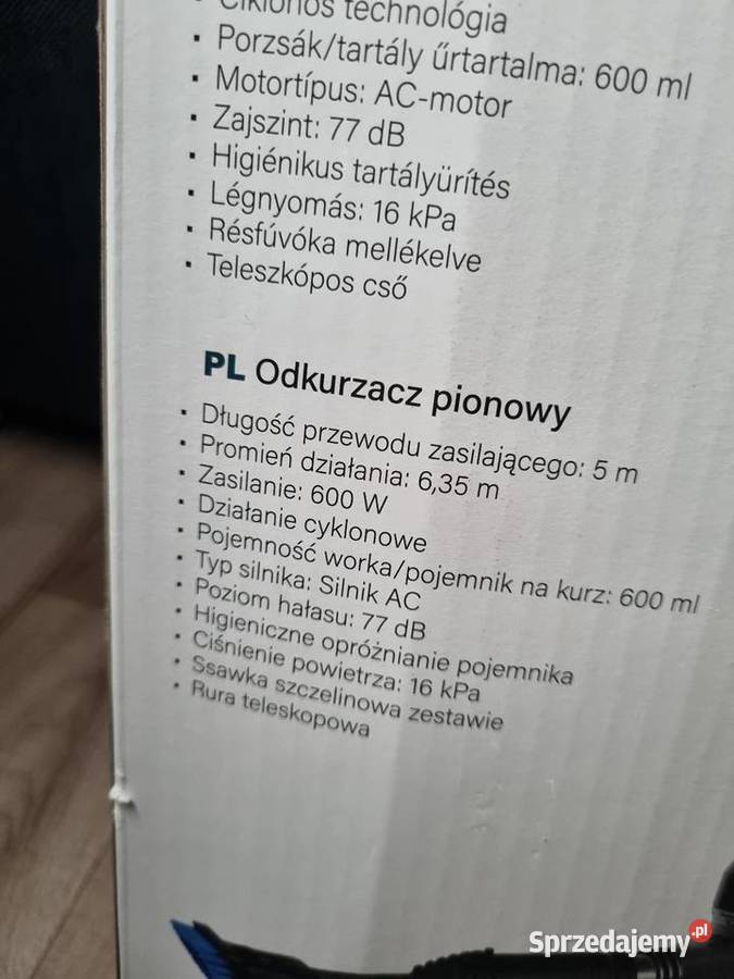 Odkurzacz Princess 2 w 1 pionowy i wyjmowany AGD drobne łódzkie Czastary sprzedam