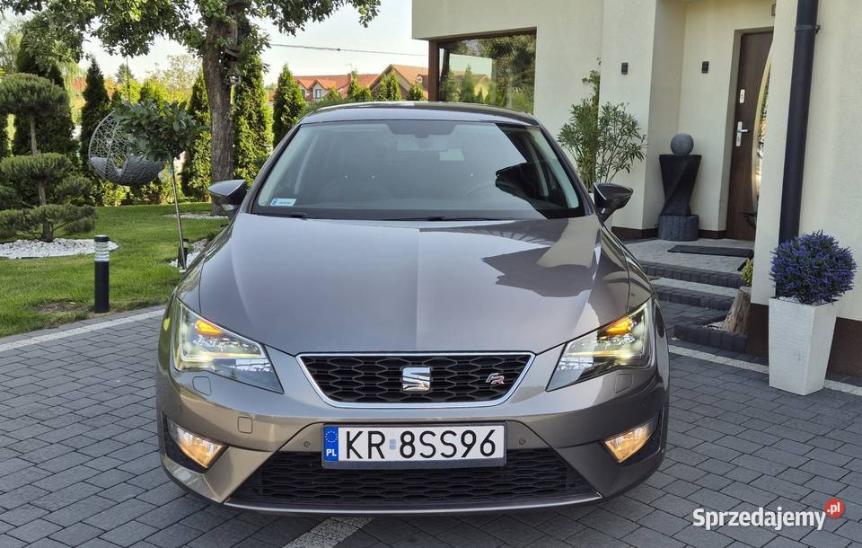 SEAT LEON FR Piękny 14 Turbo 140 full led SALON VAT marża Niepołomice