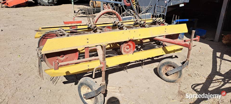 Zgrabiarka taśmowa przewracarka akpil Iwanowice Dworskie