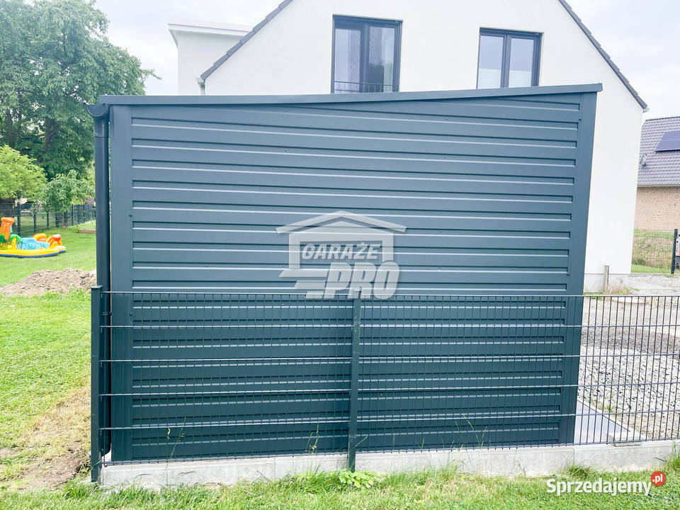 Domek ogrodowy 5x3 2x drzwi 2x okna antracyt Bydgoszcz