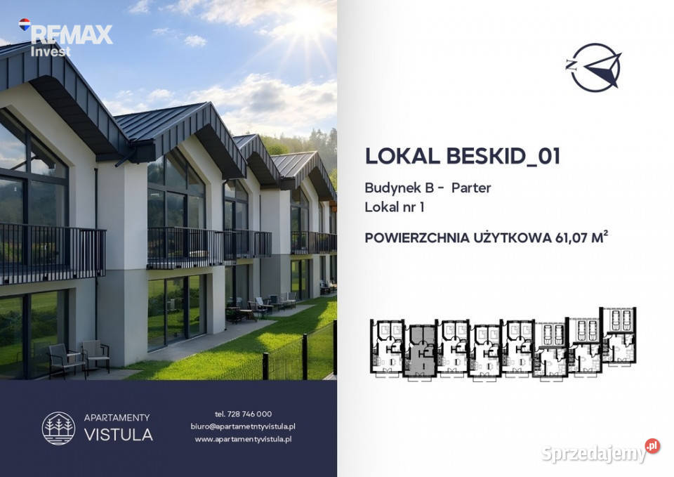 Apartament w Wiśle góry na wyciągnięcie ręki Wisła
