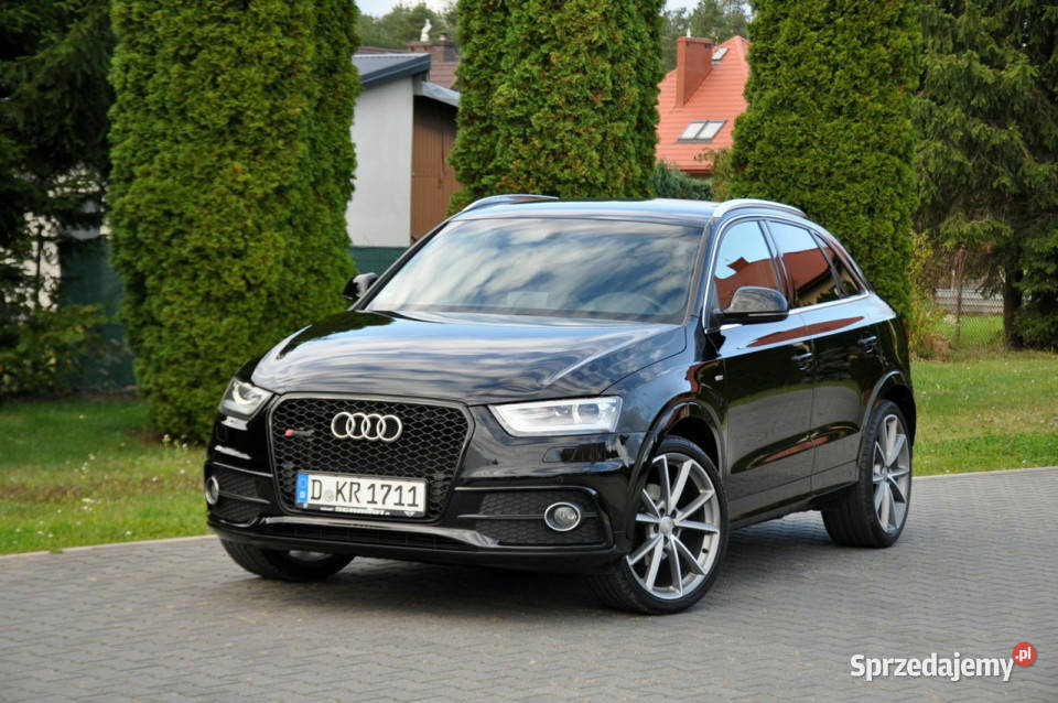 Audi Q3 przyciemniane szyby
