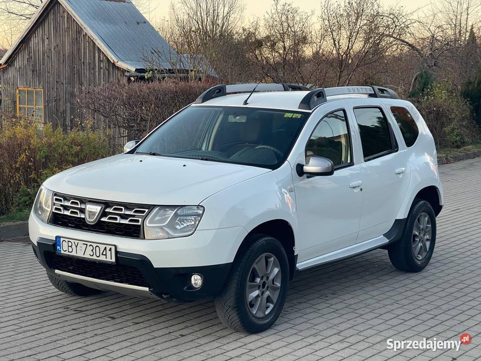 Dacia Duster 2014 12TCe 125 BOGATO WYPOSAŻONA benzyna sprzedam
