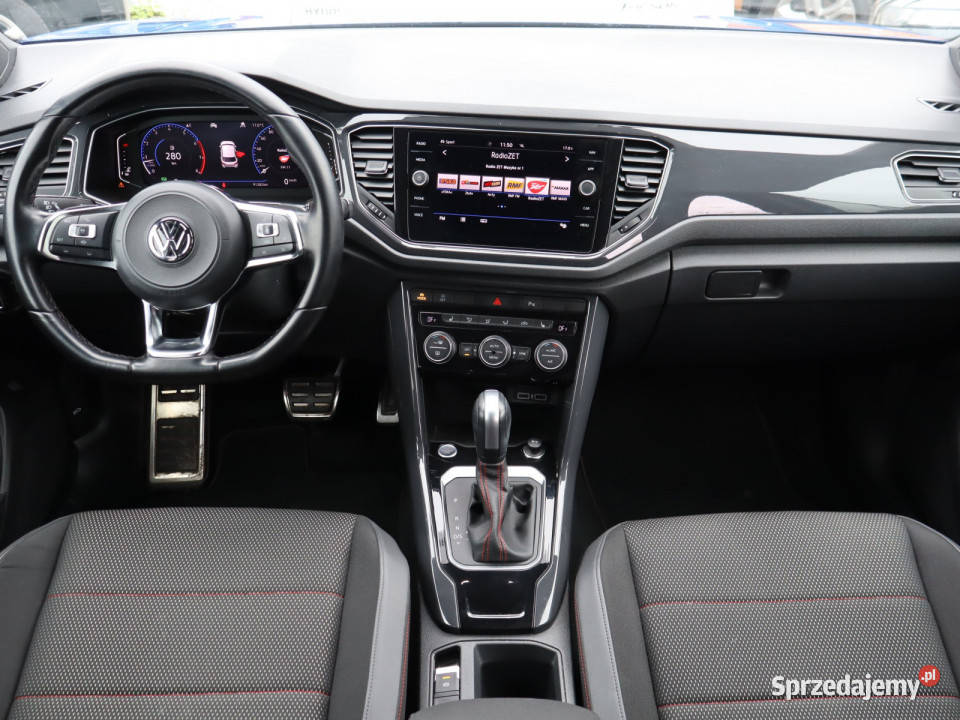 VW TRoc 15 TSI podgrzewane fotele Katowice