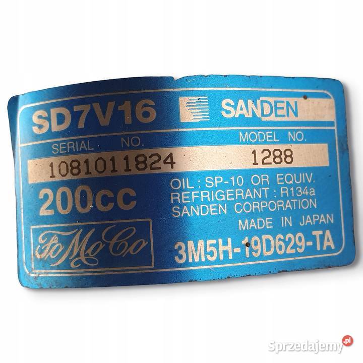 SPRĘŻARKA KLIMATYZACJI Ford Focus MK2 II 16 TDCI sprzedam