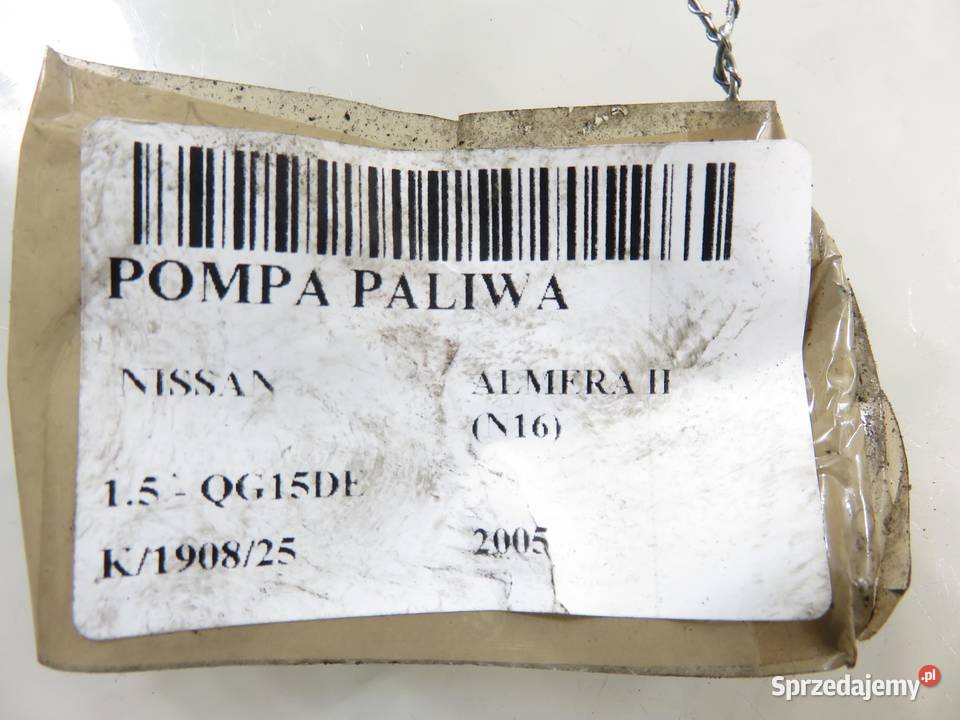 POMPA PALIWA NISSAN ALMERA N16 15 0580314053
