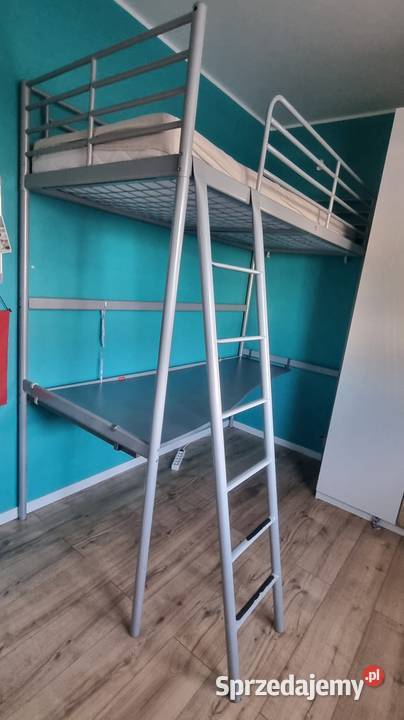 Łóżko piętrowe z blatem IKEA mazowieckie Marki