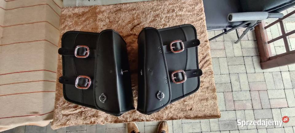Harley Davidson Sakwy Kufry Viking OEM FLSTF Fat Orzesze