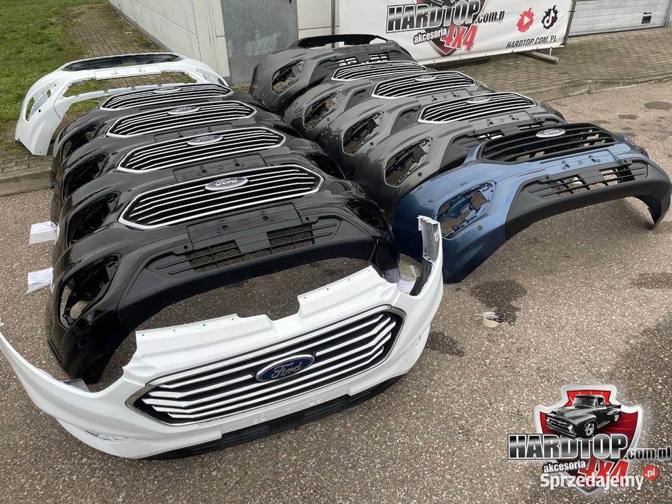 Zderzak Grill Ford Transit Custom 2018 Przód Pasłęk