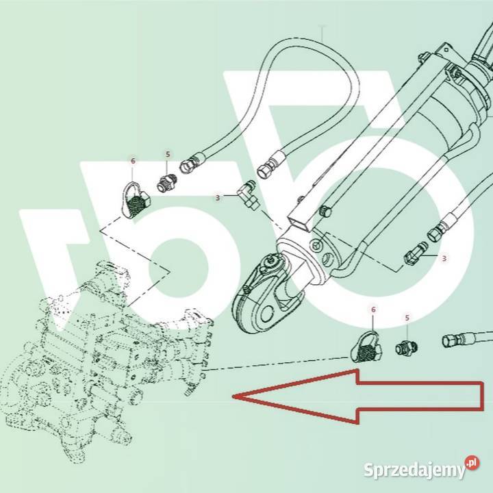 Rozdzielacz 4BM30 hydrauliczny V36665030 wielkopolskie