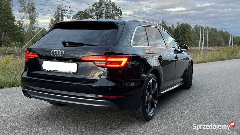 Audi a4 b9 20 tdi 190 ultra stronik full led 333400km Małkinia Górna