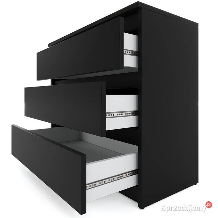 Komoda 3 Szuflady Szafka 80 Nowoczesna Salon Komody Elbląg