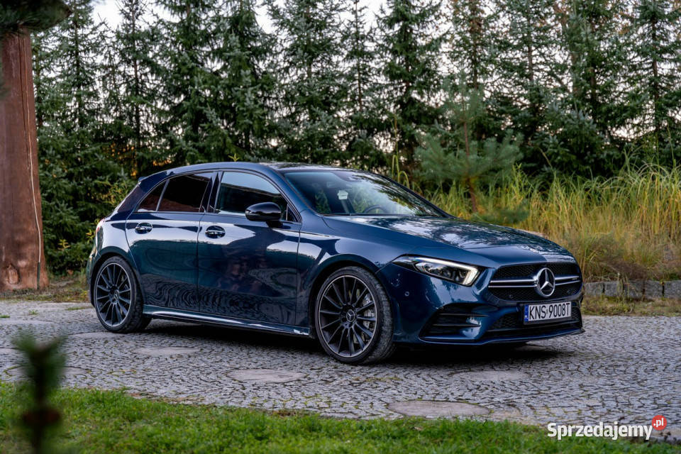 Mercedes A 35 AMG 4Matic 7GDCT 306 Bezwypadkowy Rok produkcji 2022 Samochody osobowe sprzedam