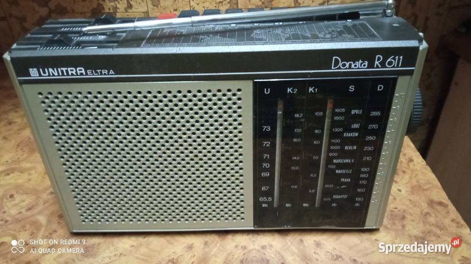 Radio z PRL Donata sprawne Wrocław sprzedam