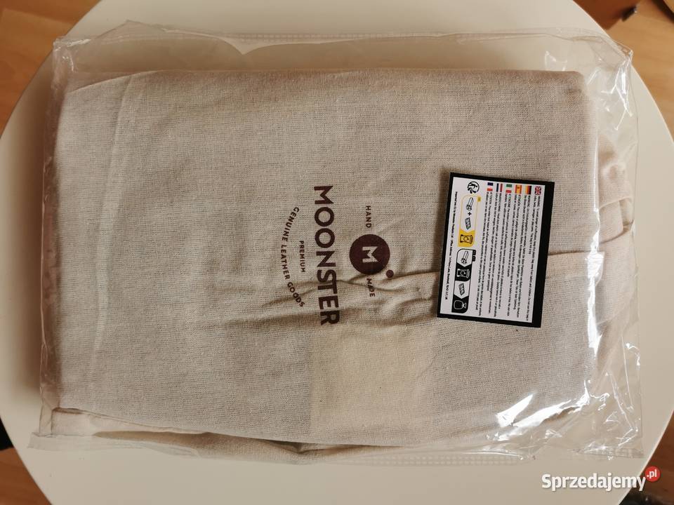 Kosmetyczka podróżna Moonster skóra płótno nowa śląskie Siemianowice Śląskie
