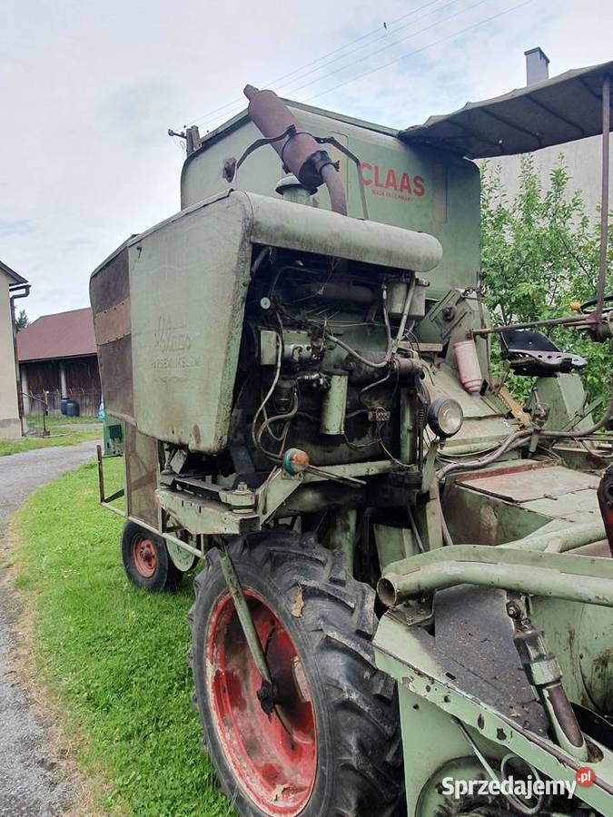 Kombajn zbożowy Claas Europa małopolskie Poręba Wielka