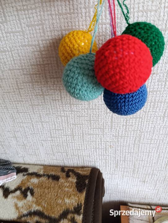 Bombki choinkowe ręcznie robione z kolorowej Kraków