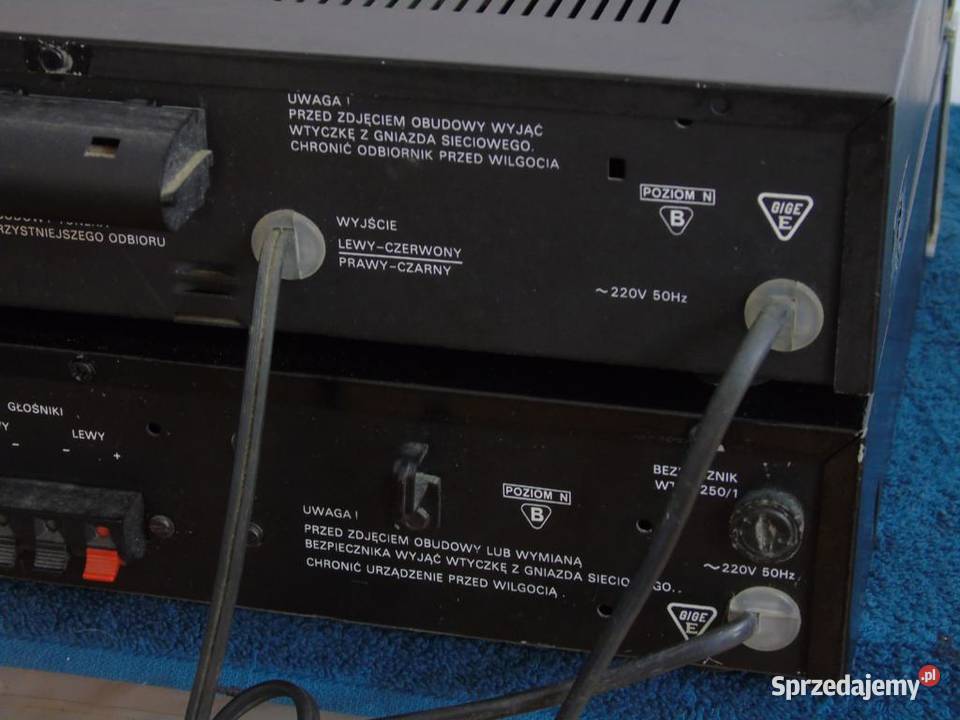 Wzmacniacz i tuner Diora sprawne WYSYŁKA Jasło sprzedam