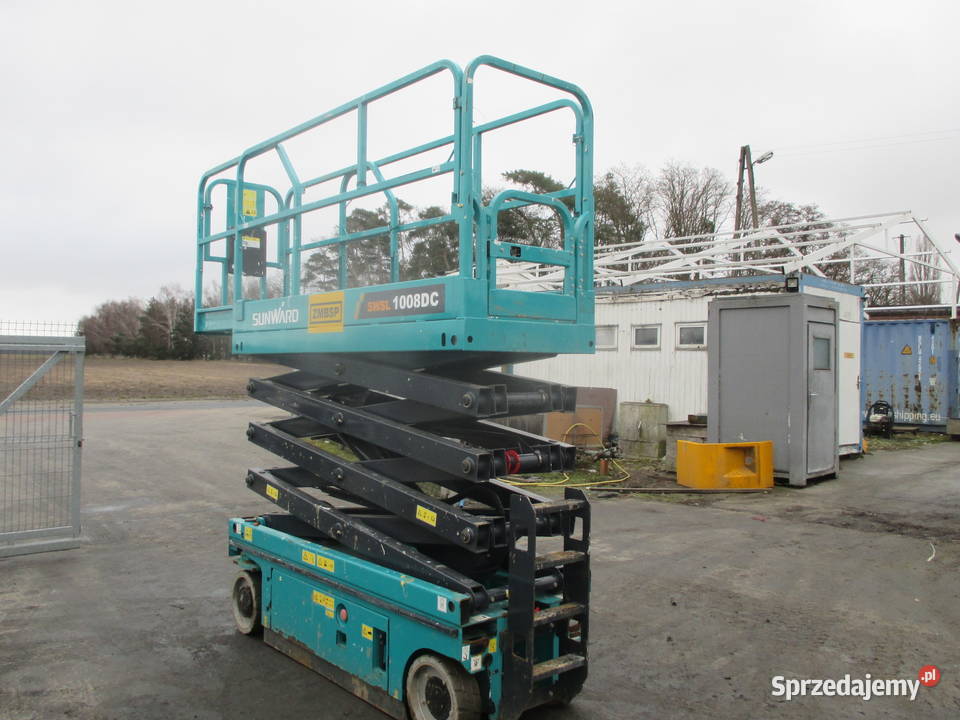 Podnośnik nożycowy 10 m Sunward SWSL1008DC Pleszew