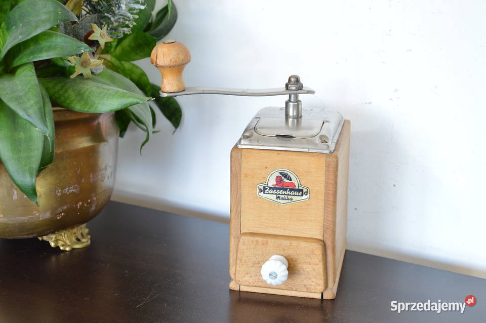 drewniany MŁYNEK do kawy stary Zassenhaus sprzedam