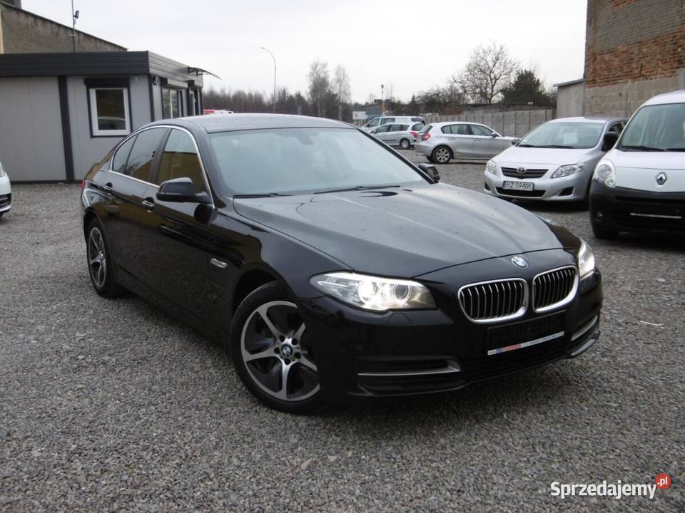 BMW F10 530D xDrive FV 23 258 2014r Gwarancja 258KM Seria 5 Samochody osobowe Nisko