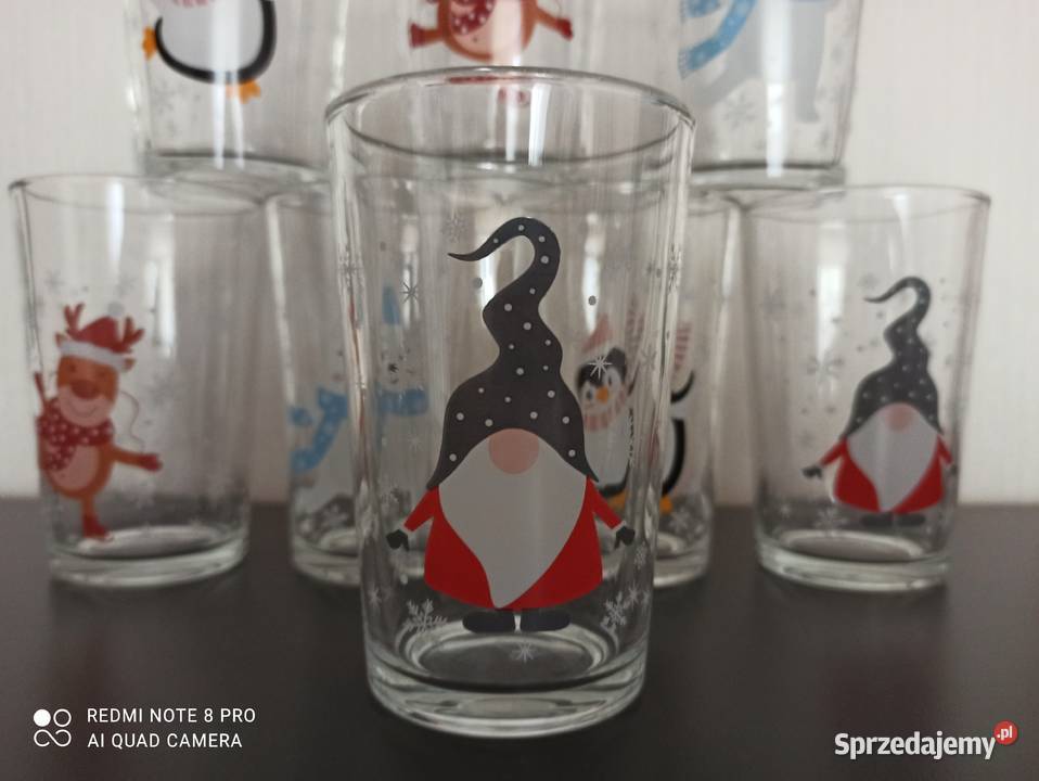 Szklanki PRL Warpechy Stare sprzedam