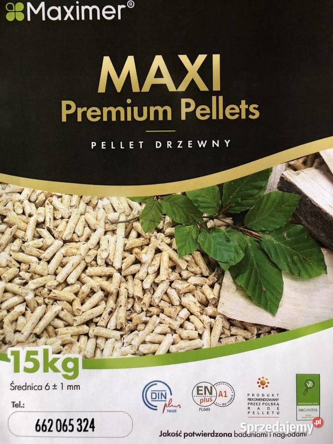 MAXIMER Certyfikowany Pellet klasy A1 Supraśl podlaskie