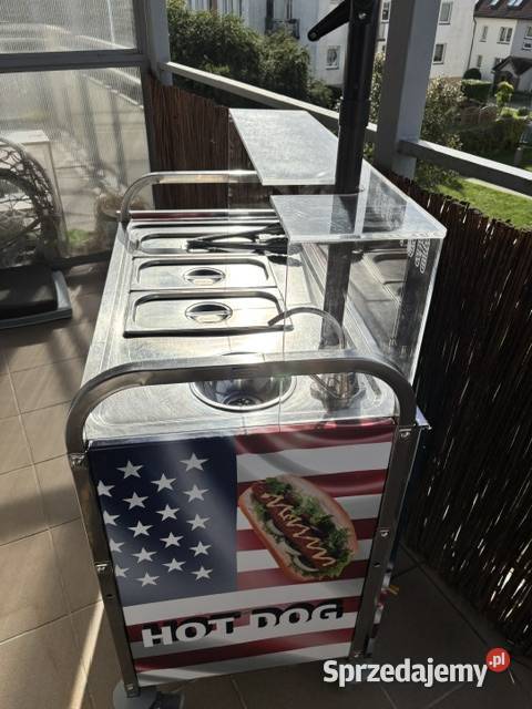 Mobilny wózek gastronomiczny maszyna do hot sprzedam