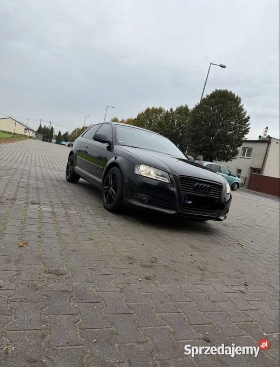 Audi a3 8p 20 tdi stronic podniesiona moc 2000cm3 wielkopolskie Miejska Górka sprzedam