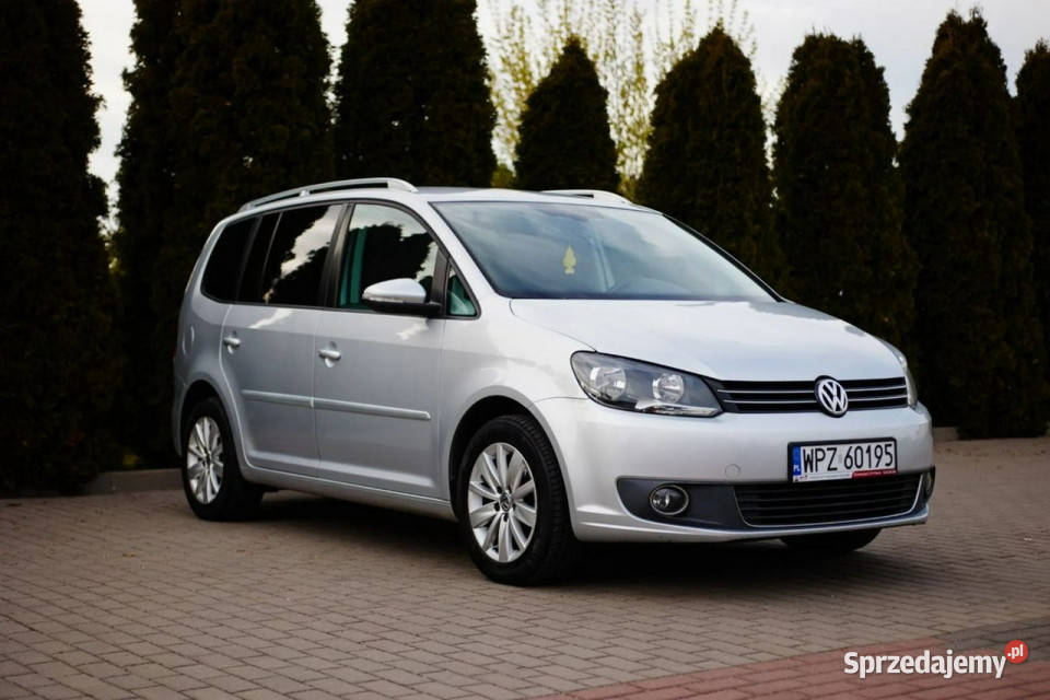 Volkswagen Touran 16TDI105AutomatSkóra7Osobowy ABS Rzekuń