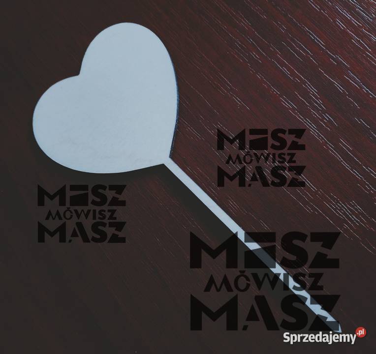 Topper do kwiatów Walentynki MiszMówiszMasz wielkopolskie Racot