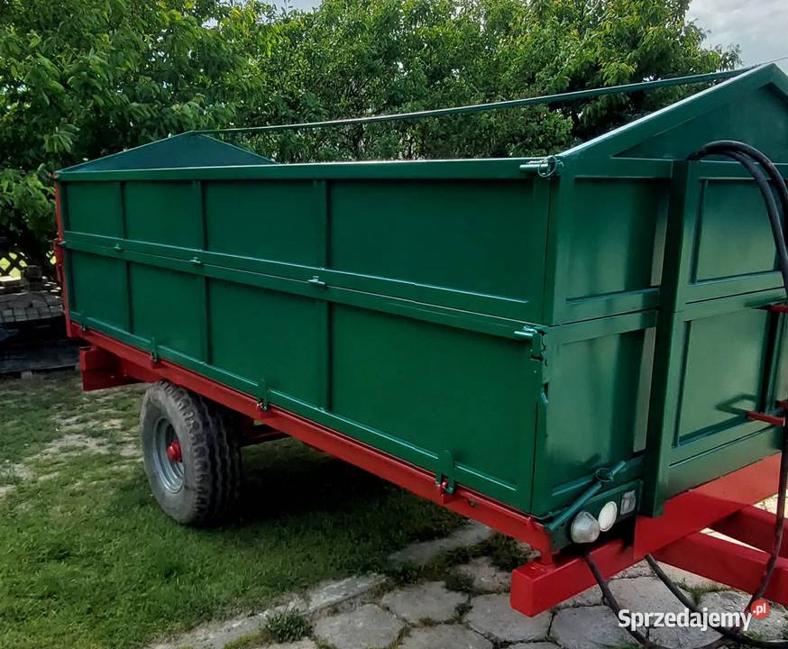 Przyczepa jednoosiowa wywrotka 3 strony Pilica
