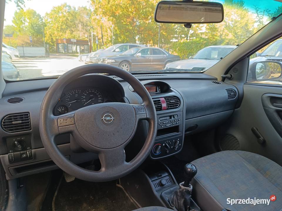 OPEL CORSA 2001 12 B 75 SPRAWNY mazowieckie Warszawa