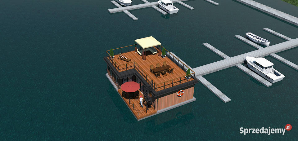 dom modułowy na wodzie Wrocław